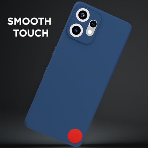 Image of Outlouders Back Cover for CMF by Nothing Phone 2 Pro 5G | Camera Protection | Durable Soft Matte Silicone Bumper Case (Blue)