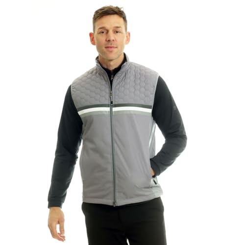 Gilet Homme Island Green matelassé avec isolation thermique légère et compacte