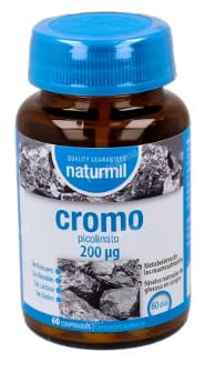 Pack de 3 - Picolinato de Cromo de Alta Biodisponibilidad Orgánica (60 Comprimidos) – Suplemento Dietmed para Regular los Niveles de Glucosa – Lote de 180 Pastillas