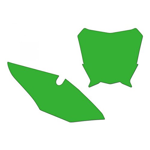 Fond de plaques BLACKBIRD vert Honda CRF450R pour motocross