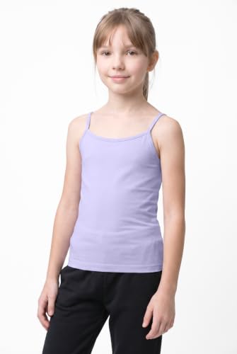 Image of Kurve Girl's Sleeveless Tank Top - Stretch Undershirts Cami Camisole, UV Protective Fabric, Rated UPF 50+ (Made in USA)