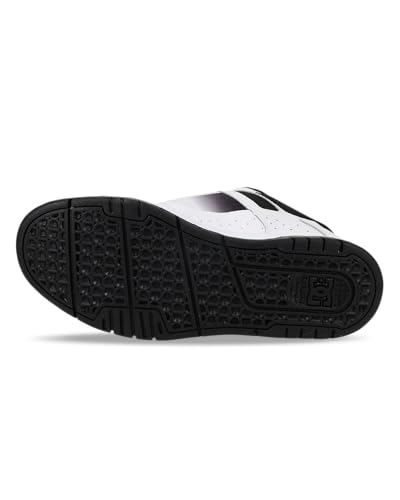 Image of DC Men's Stag Skate Shoe, White /Black, 9