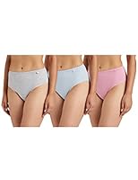 Jockey Women's Cotton Hipster (Pack of 3) (1406_Light Assorted_L_Assorted_L)