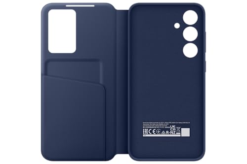 Samsung Smart View Wallet Case EF-ZS721 für Galaxy S24 FE, Smartphone-Cover, Handy-Hülle, Kartenfach, Sichtfenster, Blue – Ansicht 5