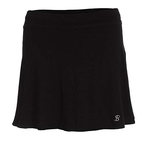 SOFIBELLA UV Staples 13in Womens Tennis Skirt - Black/S