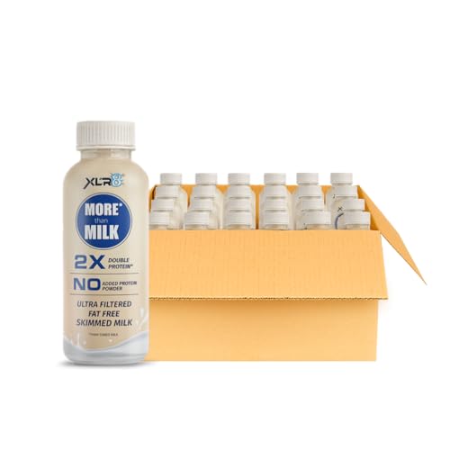 Image of XLR8 More than Milk Ultra-Filtered High Protein Skimmed Milk (250 ml (Pack of 24))