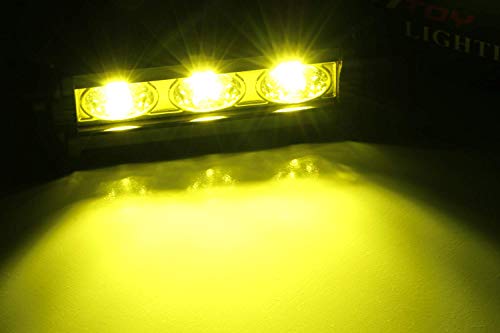 Kit de Luz LED Diurna Amarilla iJDMTOY 3000K Alta Potencia miniatura 2