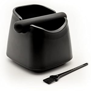 Ploosnar Abklopfbehälter mit Kaffeebürste Set