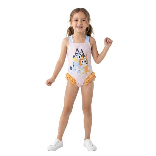Maillot de bain Bluey pour enfant une pièce mixte bleu Cerdá