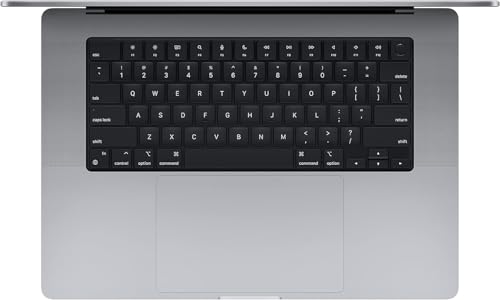 Image of Apple 2021 MacBook Pro with Apple M1 Max Chip, 16-Inch, 64GB RAM, 4TB SSD, Space Grey (Renewed)