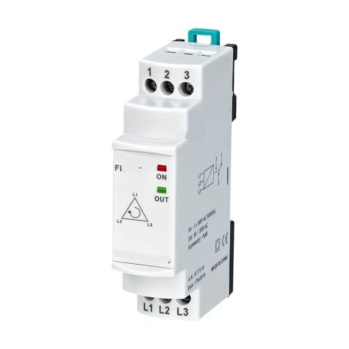 Relais de défaillance de phase triphasé FKV-12 380VAC asymétrie fixe 40%