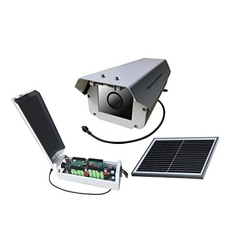 WenhuaVision Professional 5.0 MP 4G sol långsiktig time lapse kamera utomhus, fotografering time lapse för konstruktion jordbruk parkering hydrologisk väderstation fjärrövervakning WH_5M0FGS_G_BSS16