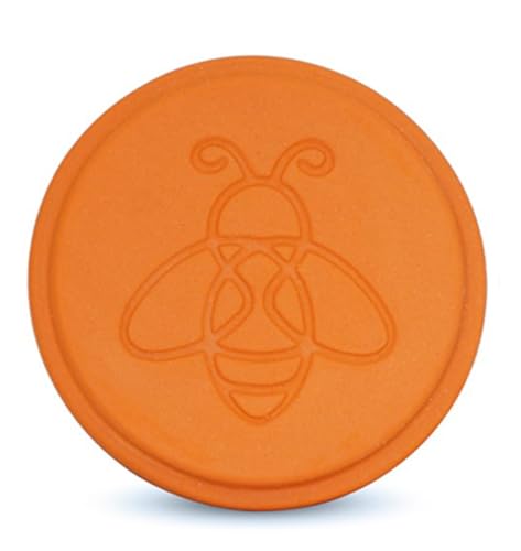 ENOLVO Terracotta Brown Sugar Saver- Brown Sugar Keeper Disc to Maintain Food Moisture in Storage Container - Terra Cotta Bear Softener Alternative - 1Pack
