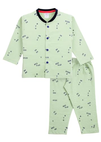 Image of 3BROS BodySuit /Dress for Boys /Girls Full Pajama & Casual Full Sleeves Night Suit Top Combo Kids Set