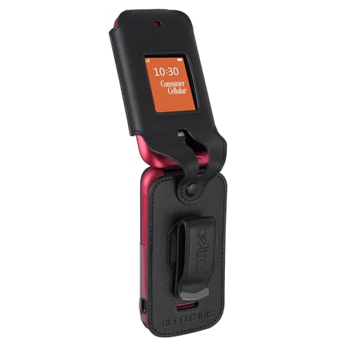 Beltron BLT-FLC-IRIS Leather Case For Consumer Cellular Iris Flip Phone thumb #3