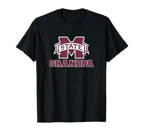 Mississippi State University Bulldogs Grandpa T-Shirt