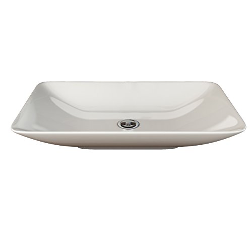 Art&Bath Nova lavabo porcelana sobre encimera, 59 x 36.5 x 10 cm