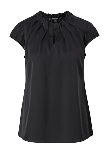 Comma Damen Shirt 2147272 9999 Black 44 – Ansicht 4