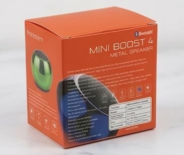 Image of Metal Bluetooth Speaker | 5W Portable Wireless Speaker with TWS Stereo Pairing | Bluetooth 4.2 | IPX4 Splash Resistant, 1