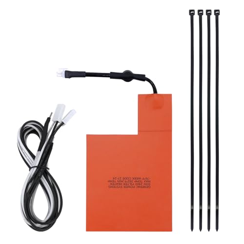 Kefly 7101 - Almohadilla calefactora de batería para exteriores, apta para generador de espera refrigerado por aire de 9 kW-22 kW, kit de calentador de batería compatible con generador Generac