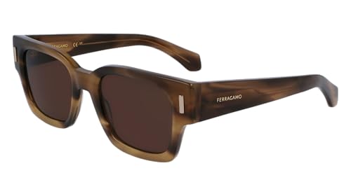 FERRAGAMO Sunglasses SF 2010 S 319 Striped Khaki - Main Image