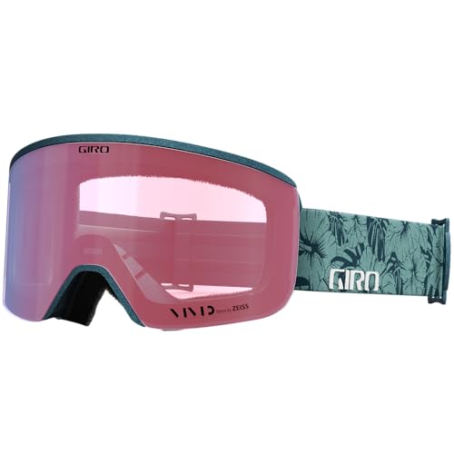 Image of Giro Ella Women's Snow Goggle - Mineral Botanical Strap with VIVID Pink /VIVID Infrared Lenses