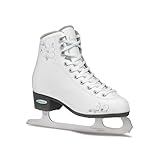Bladerunner Ice by Rollerblade Aurora Women's Adult Figure Ice Skates, White and Silver