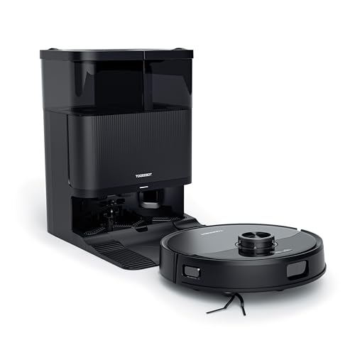 Image of Robot Vacuum and Mop Combo 15000Pa Strong Suction,Lidar Navigation, 120 Days Self Emptying Station,Self Cleaning Mop, 4in1 Robotic Vacuum, WiFi /App /Alexa,Ideal for Pet Hair Hard Floor Carpet