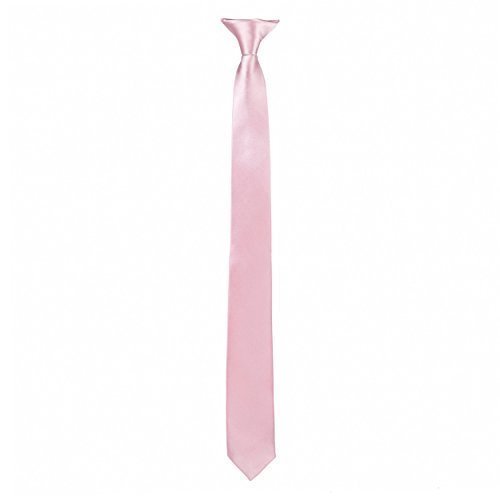 Robelli Stylish & Safe Clip On Clasp Skinny 2" Tie - UK SELLER