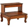 Powell Mimi Attic Cherry Wooden Bed Steps