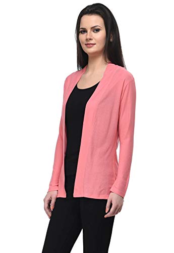 Image of Frenchtrendz Womens's Viscose Crepe Shrug(Size: XS-4XL)