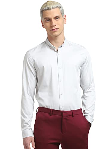 Image of Jack & Jones Men Cotton Slim Fit Opaque Casual Shirt
