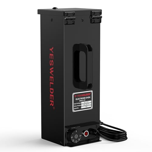 YESWELDER 15lb Portable Welding Rod Oven 110V, Temperature Controlled 85-300 F, 14 Inch Rods Fit, Electrode Oven for STICK Electrodes