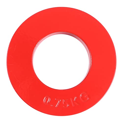 KICHOUSE Durable Paint Baking Counterweight Plate for Weight Lifting Fitness Equipment Accessory Large Hole Hand Grip Plate