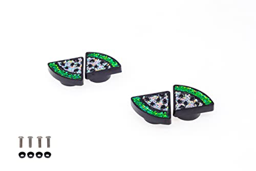 Image of FD&D Multiple Use Shining Screw Cap, Silver Watermelon Pattern with M5 Machine Screw