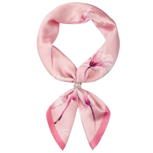 27.5 Inches Satin Bandanas Head Scarf for Women Silk Neck Scarves Accessories for Sleeping Handbags Scarf