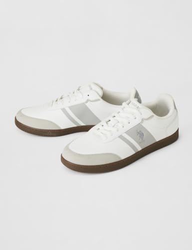 Image of U.S. Polo ASSN. Mens 2fd-Hilton Wht Sneaker