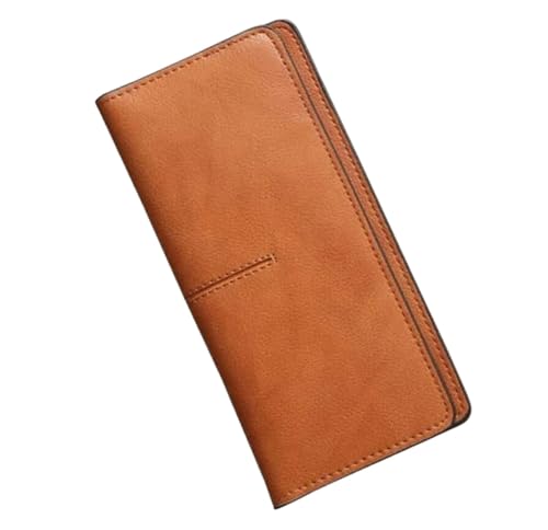 Wallet Coin Pocket Minimalist Wallet Women's Pu Leather Purse Simple Casual Long Zipper Clutch Wallet For Men Women