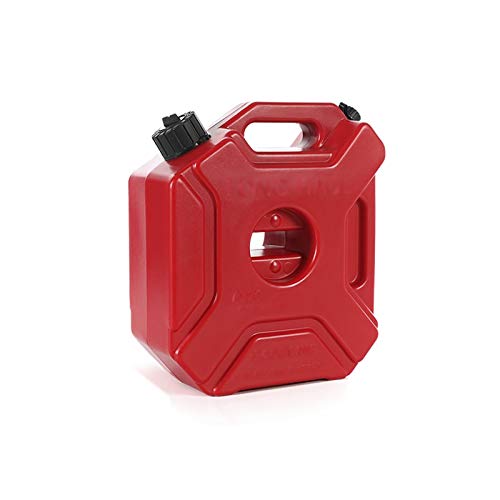 XuQinQin Portable fuel tank, thick ABS integrated molding 3L, 5L small portable and easy to carry multi-purpose spare oil drum, suitable for short-distance motorcycles. gasoline container
