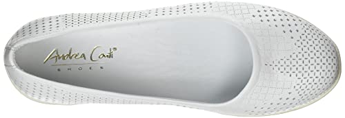 Andrea Conti 0061700, Mocassino Donna, Weiß, 39 EU...