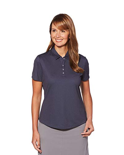[Callaway] ポロシャツ。 Short Sleeve Opti-dri Cooling Birdseye Golf Polo Shirt レディース ピーコート(Peacoat) 3X-Large