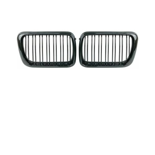 Parrilla delantera de riñón de panal para BMW E36, mejora la entrada de aire estilo M3 deportivo