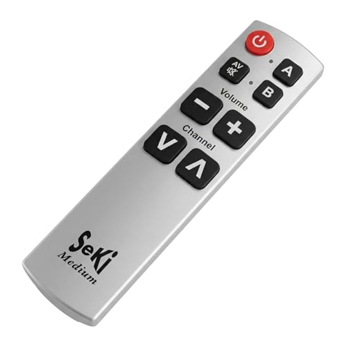 Seki Uniwersalny pilot do telewizora Medium Learning srebrny