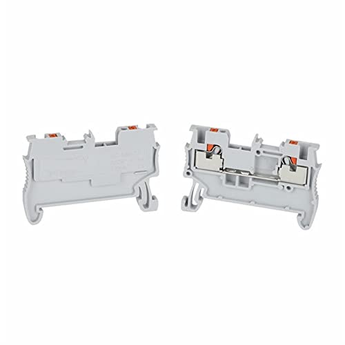 Conector de cable carril DIN PT1.5: solucione fallos y cablee sin tornillos, 10 uds 7