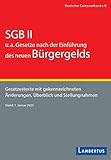 SGB II u.a. Gesetze nach der Einführung des neuen Bürgergelds: Gesetzestexte mit gekennzeichneten Änderungen, Einführung und Stellungnahmen: ... Änderungen, Einführung und Stellungnahmen - Deutscher Caritasverband 