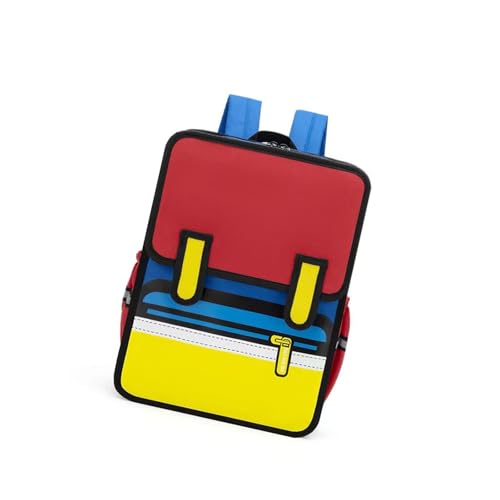 Mochila de anime para niños con almacenamiento para evitar desorden