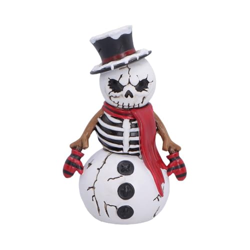 Silent Nightmares Collection de Figurines de Noël Gothiques – Objets de Collection festifs alternatifs (Jack Frost)