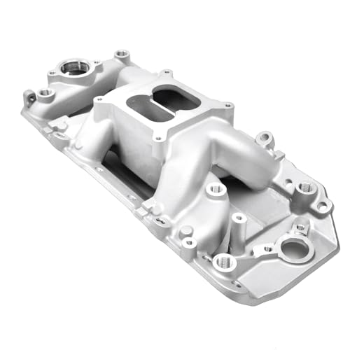 APFAITH Dual Plane Intake Manifold Aluminum 53026 3026 Compatible with Chevy Big Block V8 6.5L/396 6.6L/402 7.0L/427 7.4L/454 1-147-019 PCE147.1034 air gap Intake Manifold Replaces#53026 3026