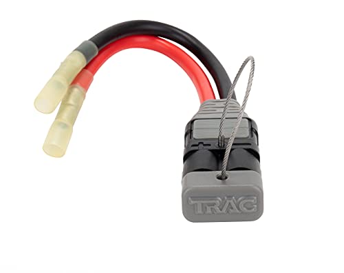 Camco Trac Outdoors High-Current Connector Kit, 8 Gauge | Upgrade Your Trolling Motor Connectors To High-Current 12V Or 24V Power | For 60 Amp 12/24/36V Power (69441), Black #TOP3