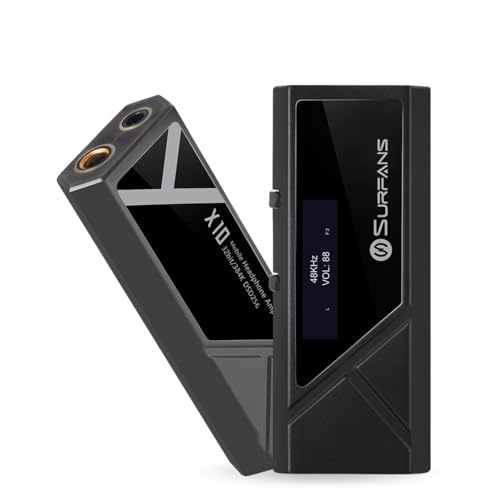 Surfans X10 Portable Headphone Amplifier DAC Dongle, USB-C